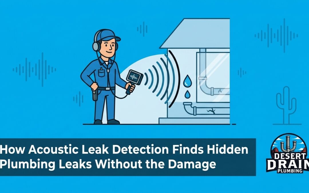 How Acoustic Leak Detection Finds Hidden Plumbing Leaks Without the Damage
