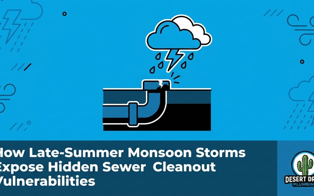 How Late-Summer Monsoon Storms Expose Hidden Sewer Cleanout Vulnerabilities