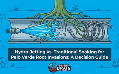 Hydro-Jetting vs. Traditional Snaking for Palo Verde Root Invasions