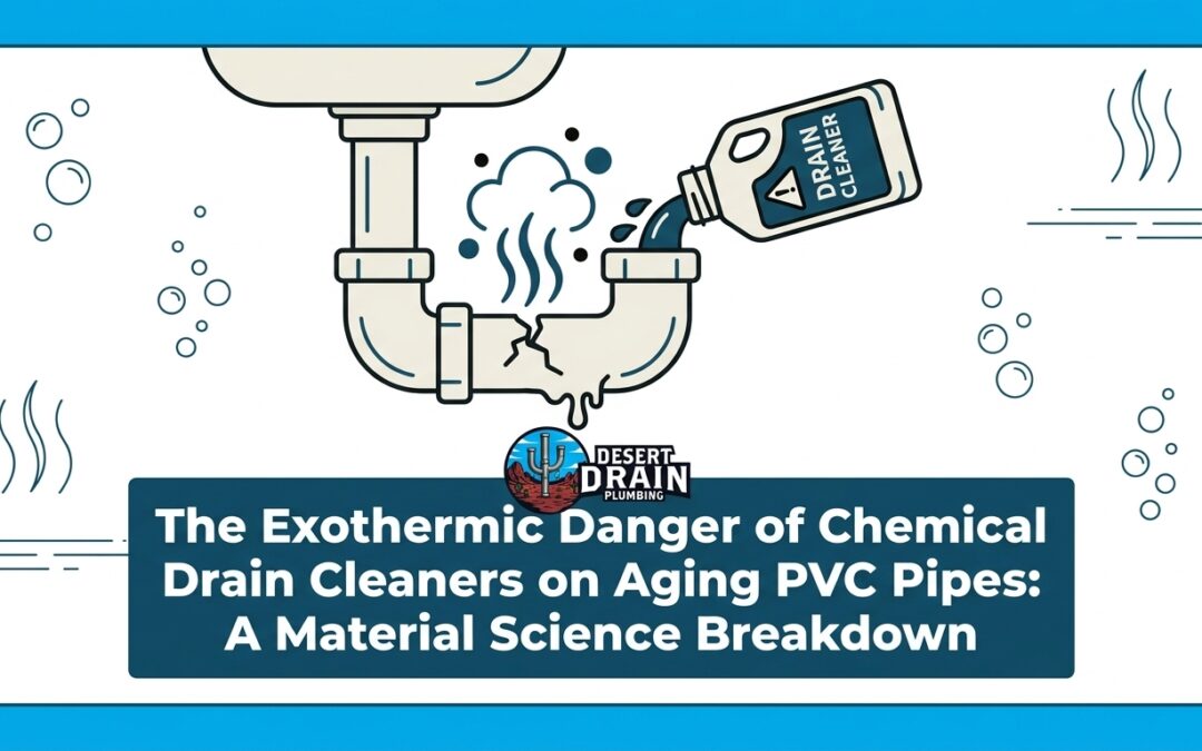 The Exothermic Danger of Chemical Drain Cleaners on Aging PVC Pipes