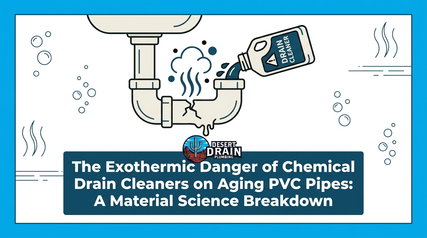 The Exothermic Danger of Chemical Drain Cleaners on Aging PVC Pipes: A Material Science Breakdown — featured image