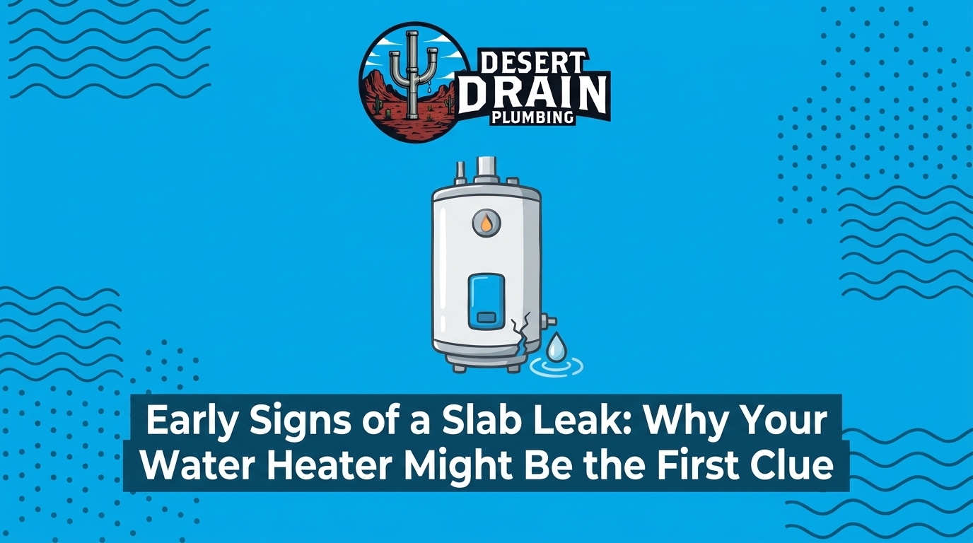 Early Signs of a Slab Leak: Why Your Water Heater Might Be the First Clue — featured image