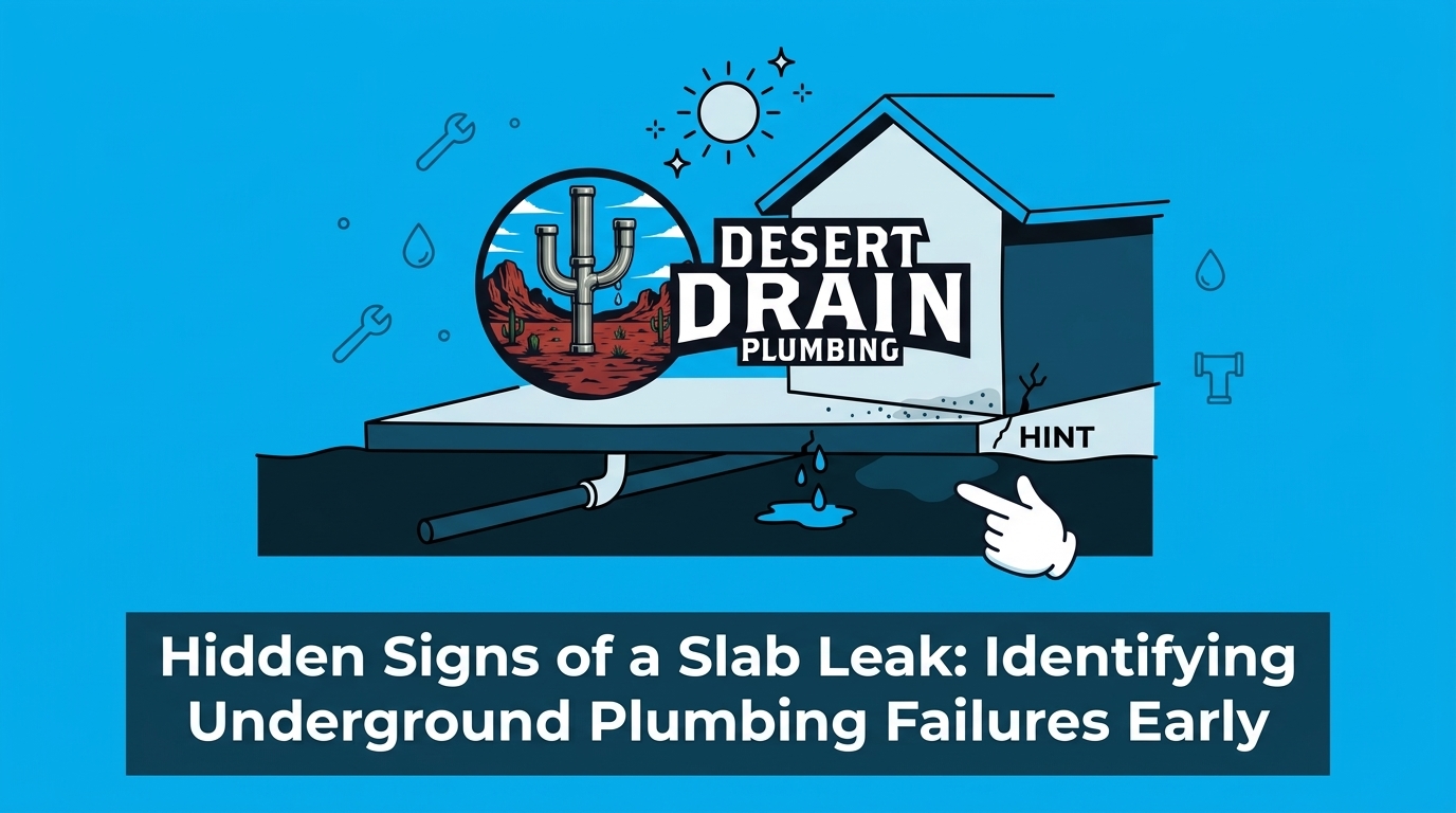 Hidden Signs of a Slab Leak: Identifying Underground Plumbing Failures Early — featured image